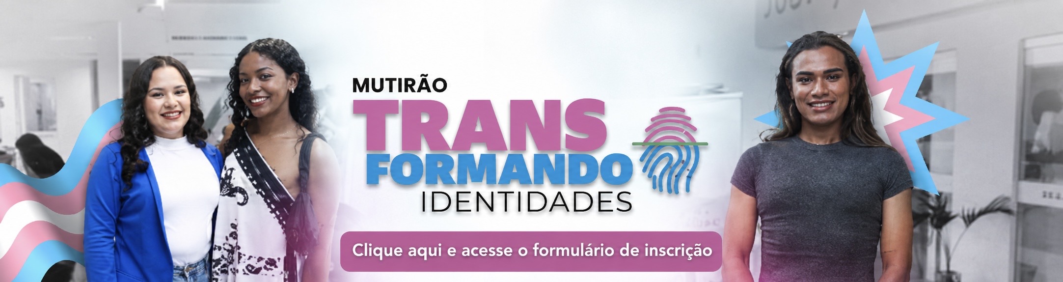 Transformando Identidade Banner Formulário