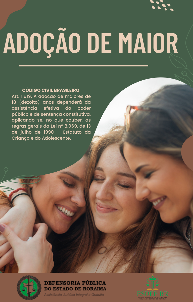 Capa de Adoção de Maior