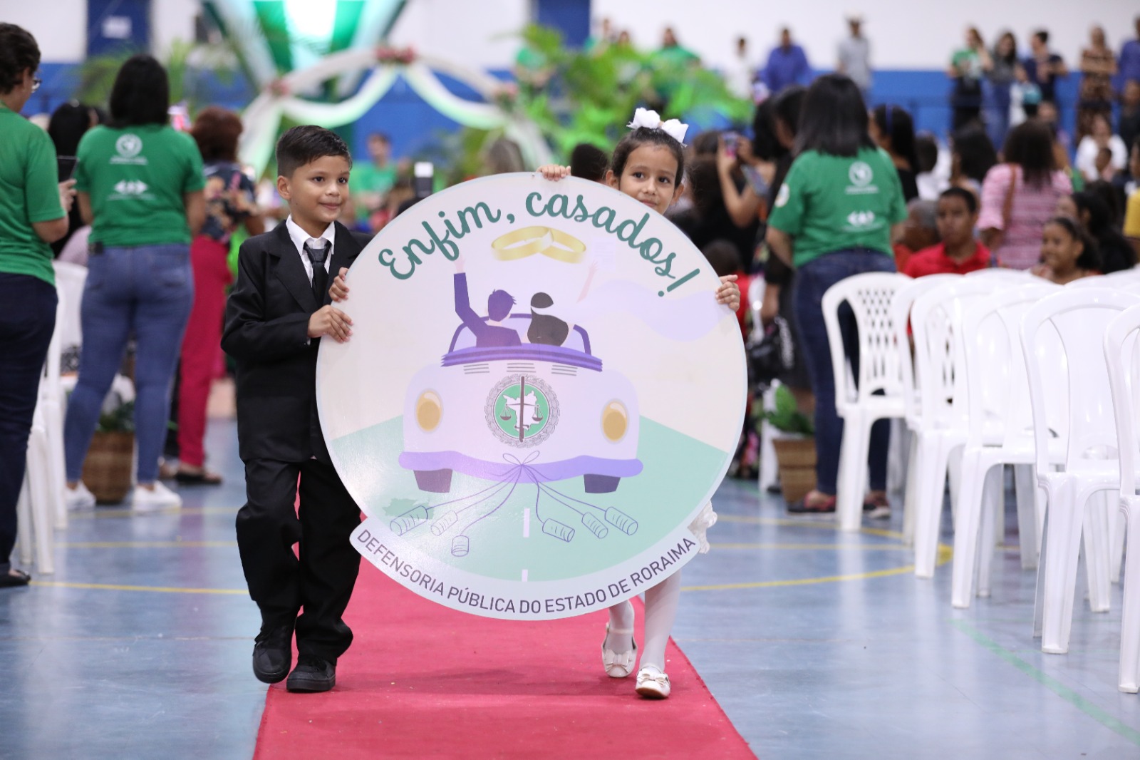MAIS PERTO DO “SIM”: Casamento coletivo da DPE-RR e parceiros une 267 casais nesta sexta em Boa Vista