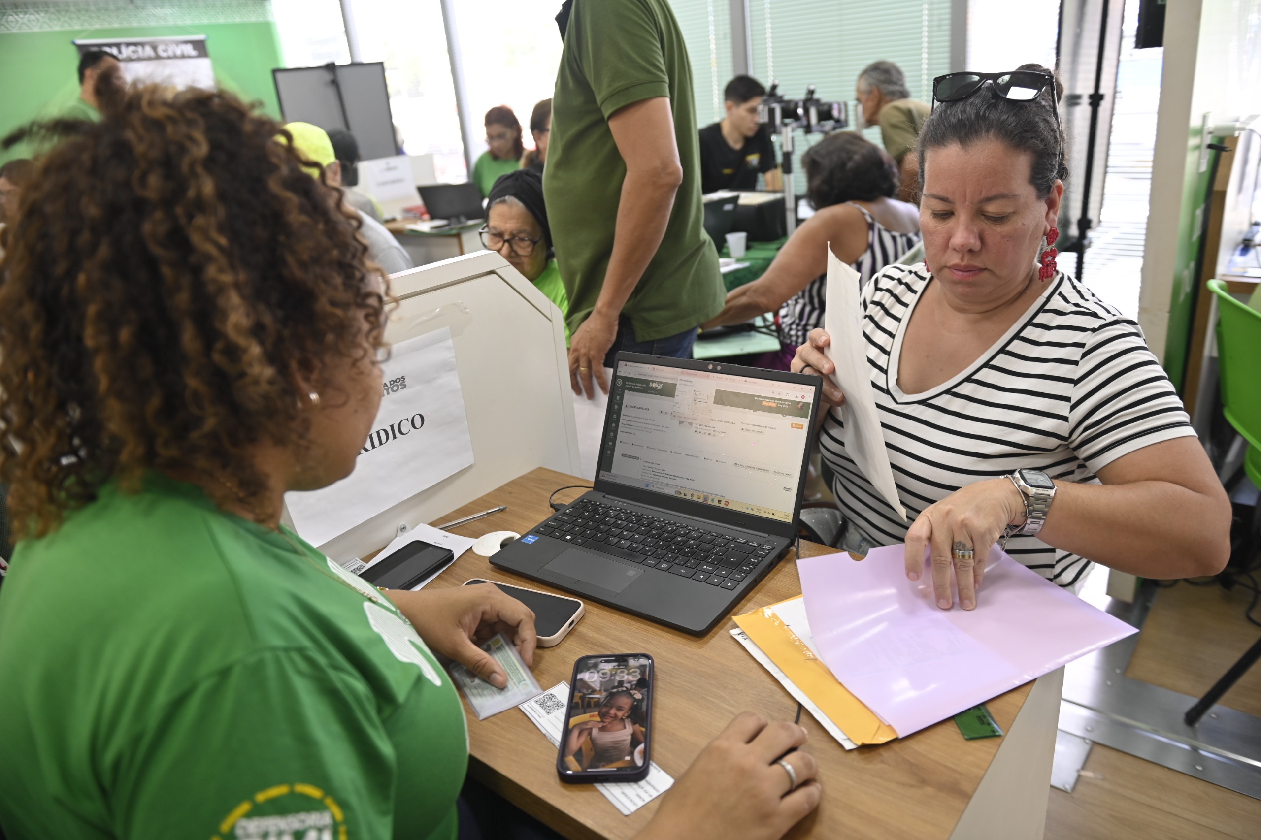 População deve levar documentos pessoais como RG e CPF, além da documentação relacionada ao seu caso, para receber o atendimento
