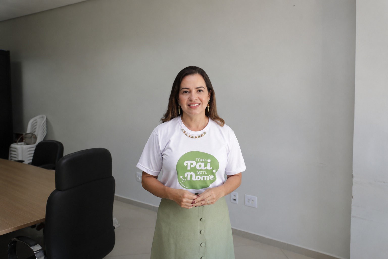 A defensora pública Christianne Gonzales é coordenadora do programa Meu Pai Tem Nome em Roraima
