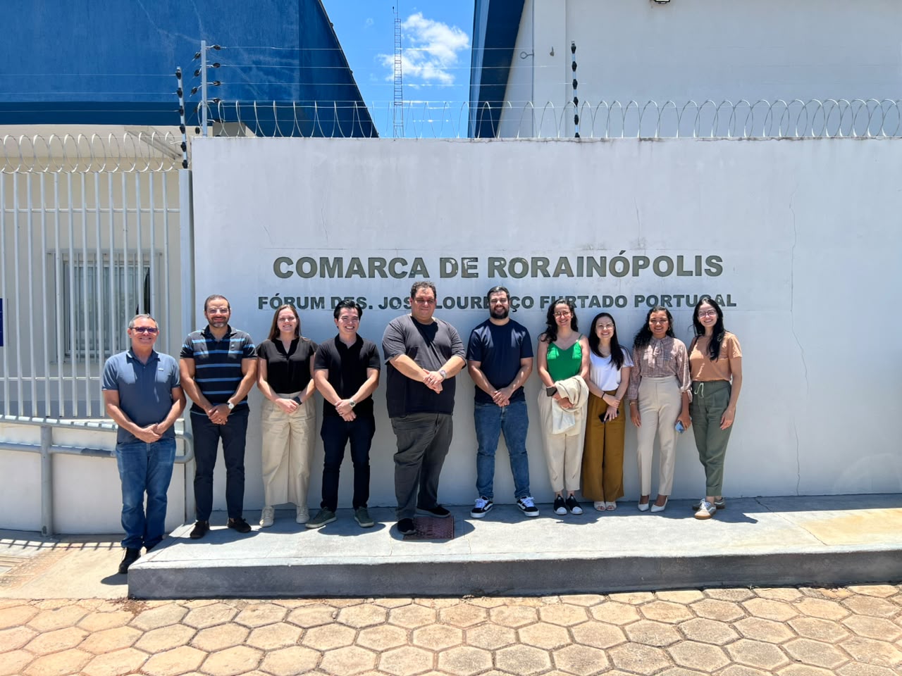 Em Rorainópolis, grupo conheceu a rotina da Defensoria e a estrutura da unidade