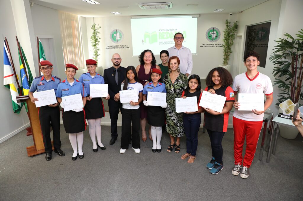 EDUCAÇÃO: Escolas estaduais concorrem a prêmios de até R$1,5 mil na 5° edição do Concurso de Redação da DPE